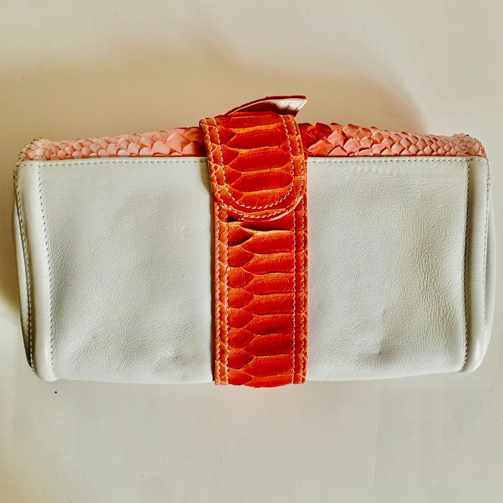 Givenchy Exotic Python Clutch - image 4